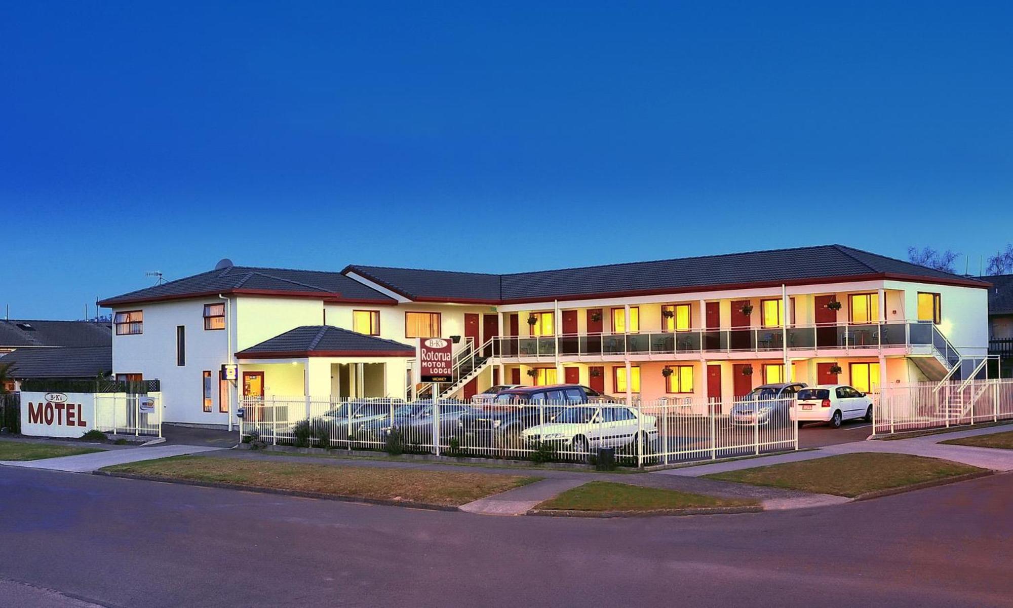 Bk'S Rotorua Motor Lodge Exterior foto